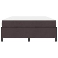 Boxspring bed Bruin 140 x 200 cm Stof en Engineered Hout - thumbnail