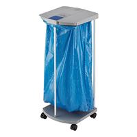 Hailo 0912-210 Recyclingzakhouder 120 l Aluminium (b x h x d) 43 x 97 x 450 cm Grijs Verrijdbaar 1 stuk(s) - thumbnail