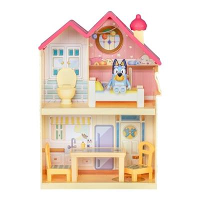 Moose Toys Bluey mini speelhuis met meubels en speelfiguur Moose Toys Bluey mini speelhuis met meubels en speelfiguur