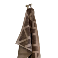 Handdoek katoen - handdoek Belmond - handdoek antraciet 50×70 - thumbnail