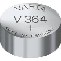 Varta Primary Silver Button V364 / SR 60 Single use batterij nikkel-Oxyhydroxide (NiOx) - Huishoudbatterijen (enkelvoudig gebruik batterij, nikkeloxide (NiOx), 1,55 V, 1 stuk (e), 20 mAh, 6,8 mm) - thumbnail