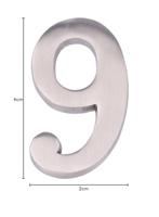 Cijfer EDM 85051 9 Nikkel - thumbnail