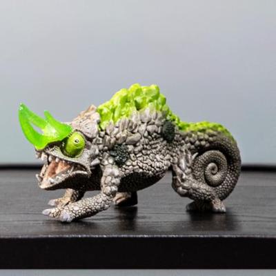 schleich ELDRADOR CREATURES BattleCave Steenkameleon 42677 - thumbnail