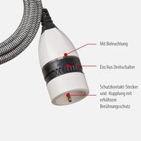 Brennenstuhl 1161830020 Stroom Verlengkabel Wit, Zwart 5.00 m H05VV 3G 1,5 mm² - thumbnail