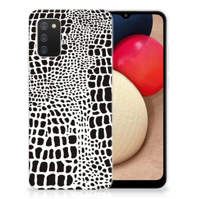 Samsung Galaxy A02s | TPU Hoesje | Slangenprint