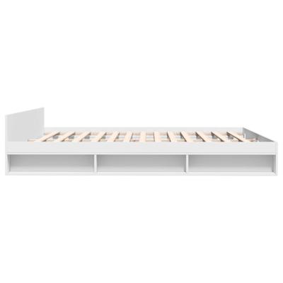 Bedframe met lades bewerkt hout wit 180x200 cm