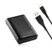 MOJOGEAR MINI EXTRA FAST 10.000 mAh powerbank met USB-C naar USB kabel Extra Sterk 1,5m - thumbnail