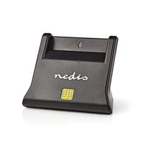 Nedis Kaartlezer | Smart Card (ID) | USB 2.0 | 1 stuks - CRDRU2SM3BK CRDRU2SM3BK - thumbnail