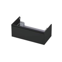 INK - Onderkast 1 Lade Greeploos Gelakt 45gr - 900x450x350 Mm - Mat Antraciet - thumbnail