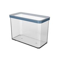 Rotho LOFT Bewaardoos 20x10x14.2 cm 2.1L Horizon Blauw/Transparant - thumbnail