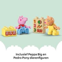 LEGO DUPLO Peppa Pig tractor en marktkraam 10468 - thumbnail
