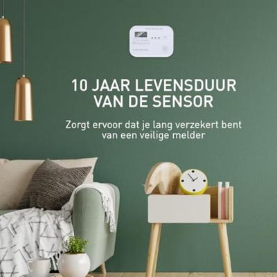 Grundig CO Melder - Koolmonoxidemelder - 10 Jaar Batterij Grundig CO Melder - Koolmonoxidemelder - 10 Jaar Batterij