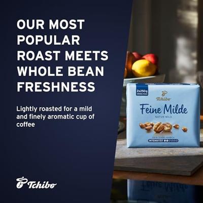 Tchibo - Feine Milde Gemalen koffie - 500g (2x 250g) Tchibo - Feine Milde Gemalen koffie - 500g (2x 250g)
