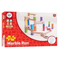 Bigjigs houten knikkerbaan, 53dlg. - thumbnail