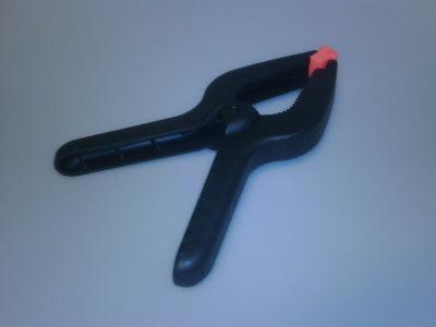 Marktklem 23 cm kunststof zwart Marktklem 23 cm kunststof zwart