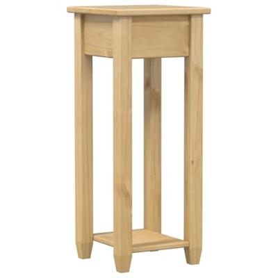 VidaXL Plantenstandaard corona 30x30x73 cm massief grenenhout