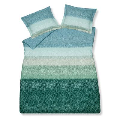 Vandyck drops pearl blue Dekbedovertrek