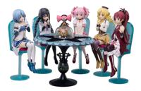 Puella Magi Madoka Magica The Movie: Rebellion PVC Statue Tea Party Cake Song Ver. Set 18 cm - thumbnail