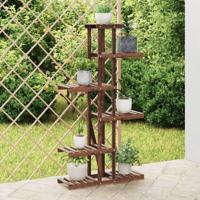 Plantenstandaard 75x25x140,5 cm massief vurenhout - thumbnail