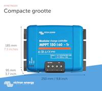 Victron Energy BlueSolar MPPT 150/60-tr 12V 24V 48V 60A Laadregelaar voor zonne-energie MPPT 12 V, 24 V, 48 V 60 A - thumbnail