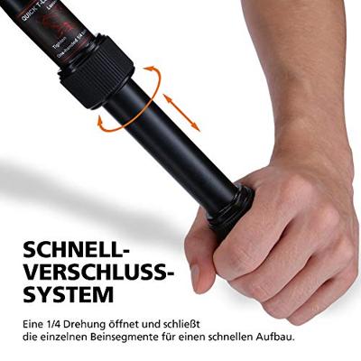 Rollei C5i titanium statief Rollei C5i titanium statief