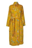 Pip Studio Pip Studio Les Fleurs Bathrobe Yellow XS - thumbnail