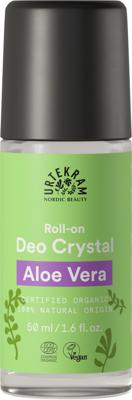Urtekram Deodorant crystal roll on aloe vera 50 Milliliter