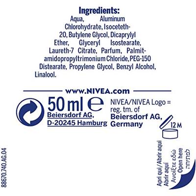 Nivea Nivea Deo Roll-On Black&White Active 50ml