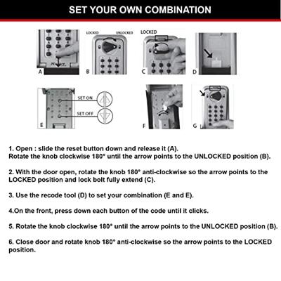 De Raat Master Lock 5426, sleutelkluis - thumbnail