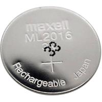 Maxell ML2016 Oplaadbare knoopcel ML2016 Lithium 25 mAh 3 V 1 stuk(s) - thumbnail