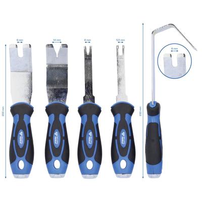 Brilliant Tools BT511080 Clipontspanner- en snijset, 5-delig