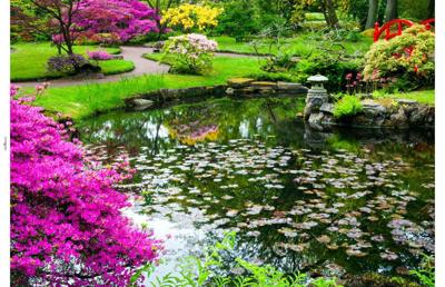 Tuindoek japanse tuin 210x140cm Customize-it - Customize it Tuindoek japanse tuin 210x140cm Customize-it - Customize it