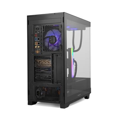 ATX Semi-toren BehuizingNox-Xtreme NXHUMMERETHERBK Zwart