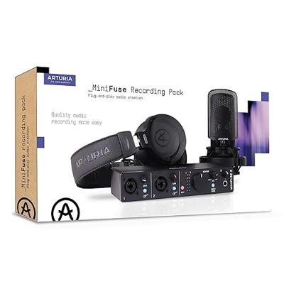 Arturia MiniFuse Recording Pack Black - thumbnail