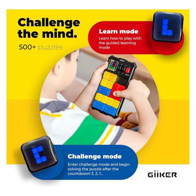 GiiKER Super Slide Puzzel Zwart