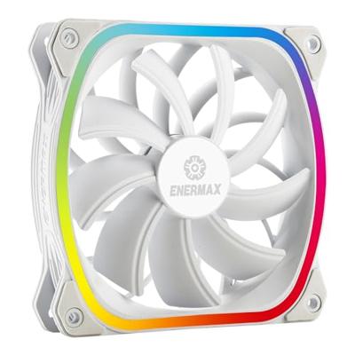 Enermax SquA RGB White Computer behuizing Ventilator 12 cm Wit Enermax SquA RGB White Computer behuizing Ventilator 12 cm Wit