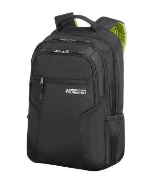 Samsonite American Tourister Urban Groove 6 rugzak 15.6 inch (Zwart/lichtgroen)