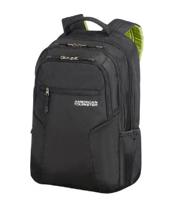 Samsonite American Tourister Urban Groove 6 rugzak 15.6 inch (Zwart/lichtgroen) - thumbnail