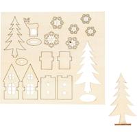 Creativ Company Maak en versier je kerst decoratie huis - thumbnail