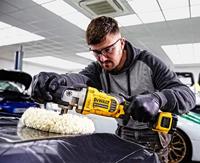 DEWALT DCM849N-XJ Haakse Accu Polijstmachine 125-180mm 18V XR - Exclusief Accu en Lader - thumbnail