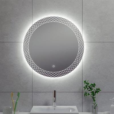 Badkamerspiegel Wiesbaden Deco Rond met LED Verlichting Condensvrij 120 cm Badkamerspiegel Wiesbaden Deco Rond met LED Verlichting Condensvrij 120 cm