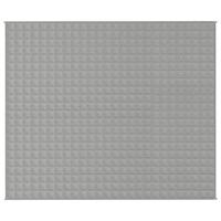 Verzwaringsdeken 220x260 cm 11 kg stof grijs - thumbnail