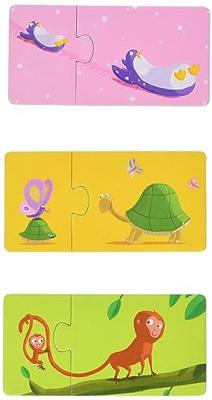 Puzzel duo Mama en Baby DJECO multi-gekleurd