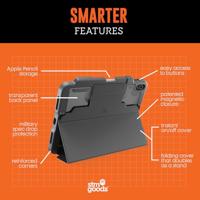 STM Goods Dux Plus Book cover Zwart, Transparant Tabletcover - thumbnail