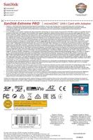 SanDisk Extreme PRO 128 GB MicroSDXC UHS-I Klasse 10 - thumbnail