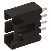 Molex 705430003 Male header, inbouw (standaard) Totaal aantal polen: 4 Rastermaat: 2.54 mm Inhoud: 1 stuk(s) Tube - thumbnail