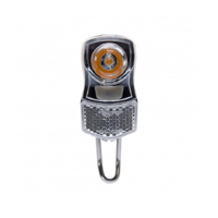 Simson koplamp Clearly led 7 lux batterij zwart - thumbnail