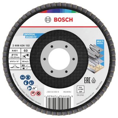 Bosch Accessories 2608626132 Lamellenschuurschijf Diameter 115 mm 1 stuk(s)