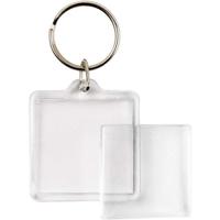 Creativ Company Sleutelhanger, afm 40x40 mm, 25 stuk/ 1 doos - thumbnail