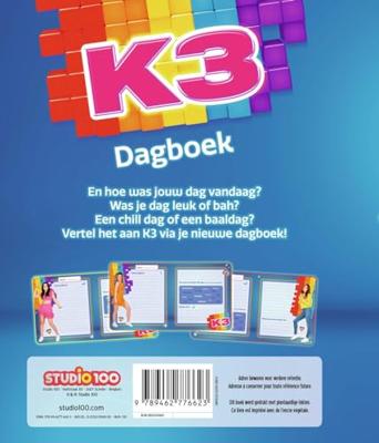 Studio 100 K3 dagboek Studio 100 K3 dagboek